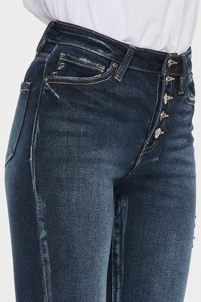 Norah High Rise Ankle Skinny Jeans for Women - Stretchy Denim Pants, Slim Fit, Comfortable & Fashionable - Perfect for Casual Outfits, Date Nights & Office Wear