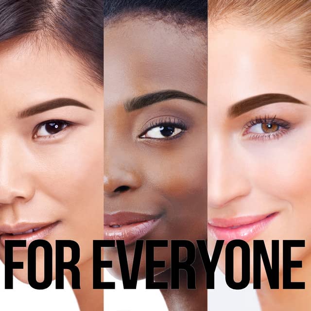 HUDA GIRL Natural Hairline Shadow Powder Stick with Brushes & Stencils - Instant Grey Hair Coverage & Root Touch Up - Hair Color Stick & Filler for Men & Women (Dark Brown) - Perfect for Travel, Work & Everyday Use