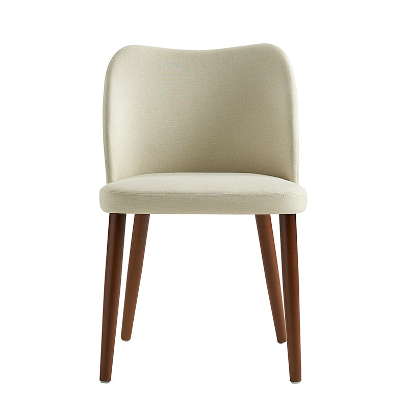 Mid Century Modern Upholstered Dining Chairs - Diana Collection | Stylish Upholstered Side Chairs for Kitchen, Dining Room & Office | Comfortable & Elegant Seating Solution