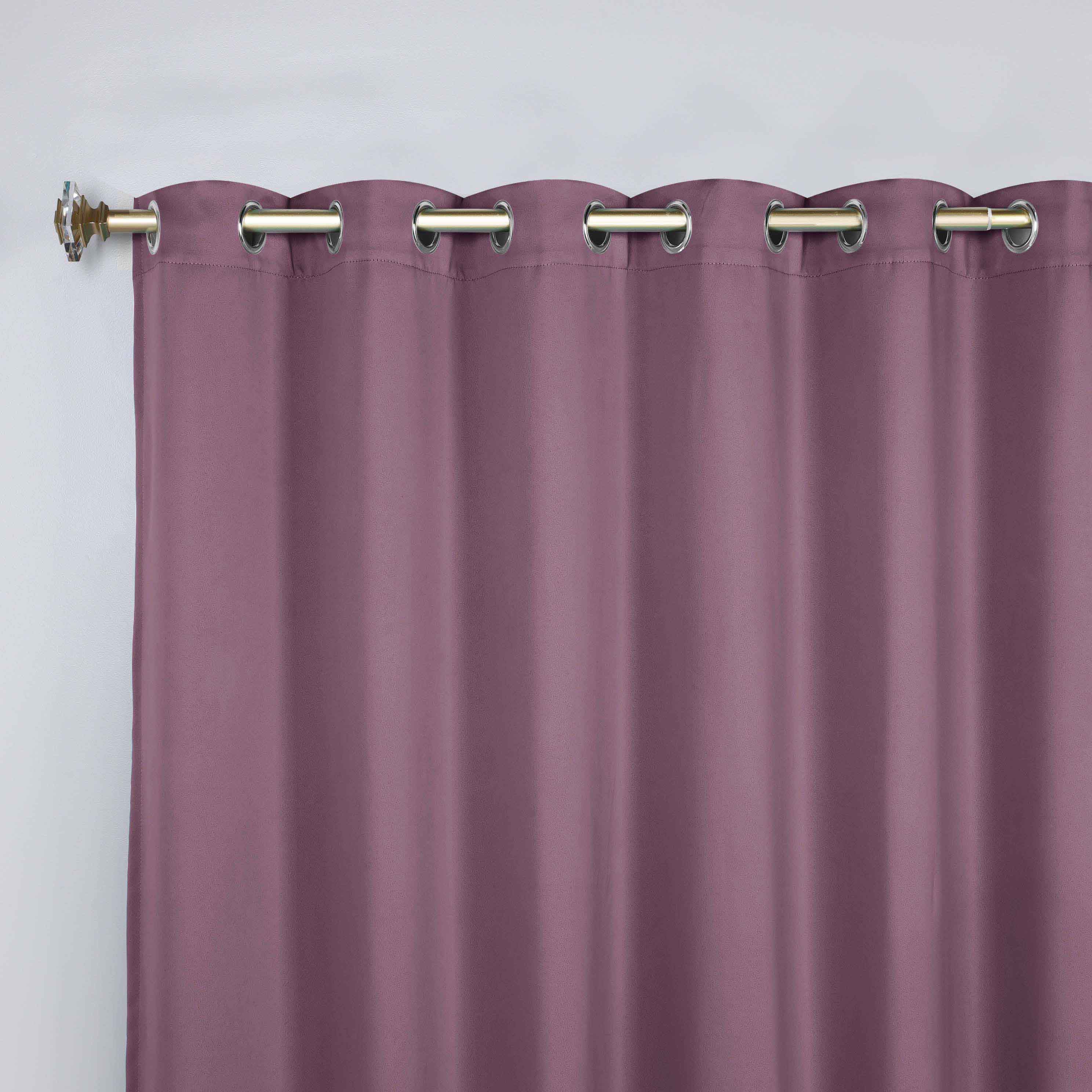 Machine Washable Blackout Curtains Set of 2 - Solid Color Room Darkening Window Treatments for Bedroom & Nursery - Blocks Light & Noise for Better Sleep