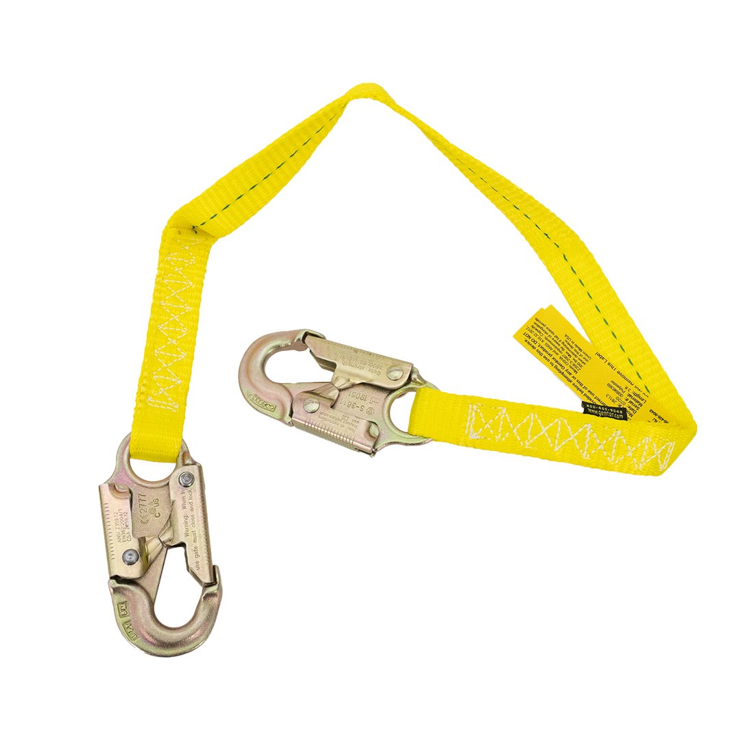 Premium Gemtor Web Lanyard with Secure Locking Snap Hooks - ID Badge Holder for Work, Events & Conferences (Black)