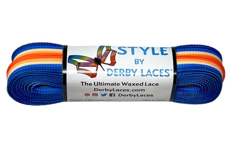 Derby Laces for Roller Skates - 84 Inch Premium Skate Shoe Laces | Perfect for Roller Derby, Artistic Skating & Rink Sports