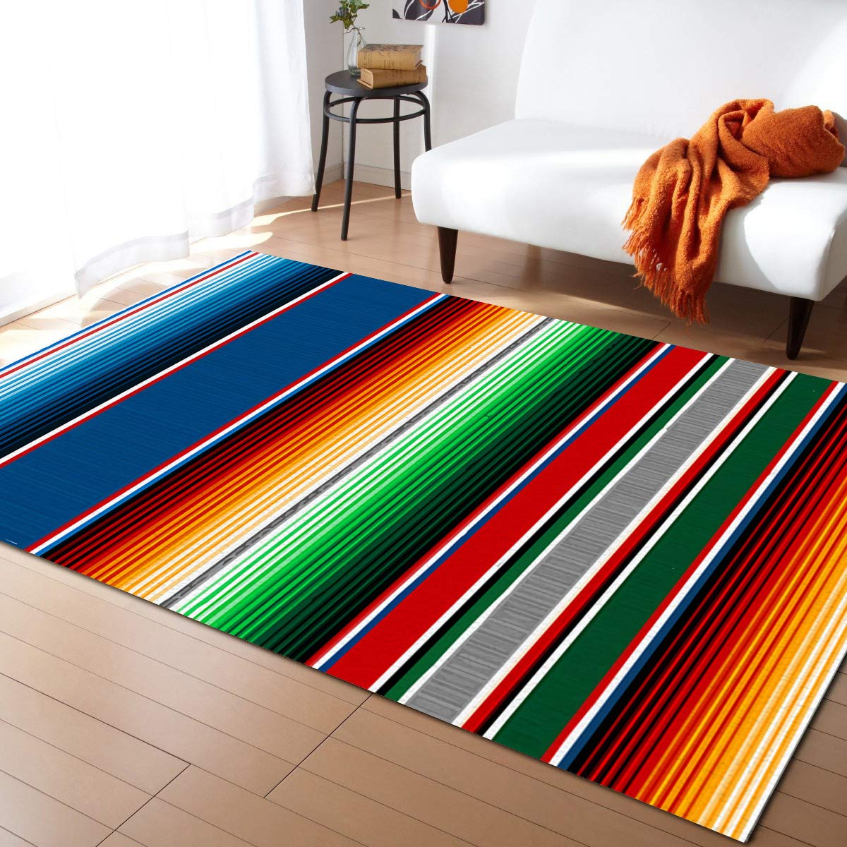 Mexican Themed Soft Area Rugs 2'7
