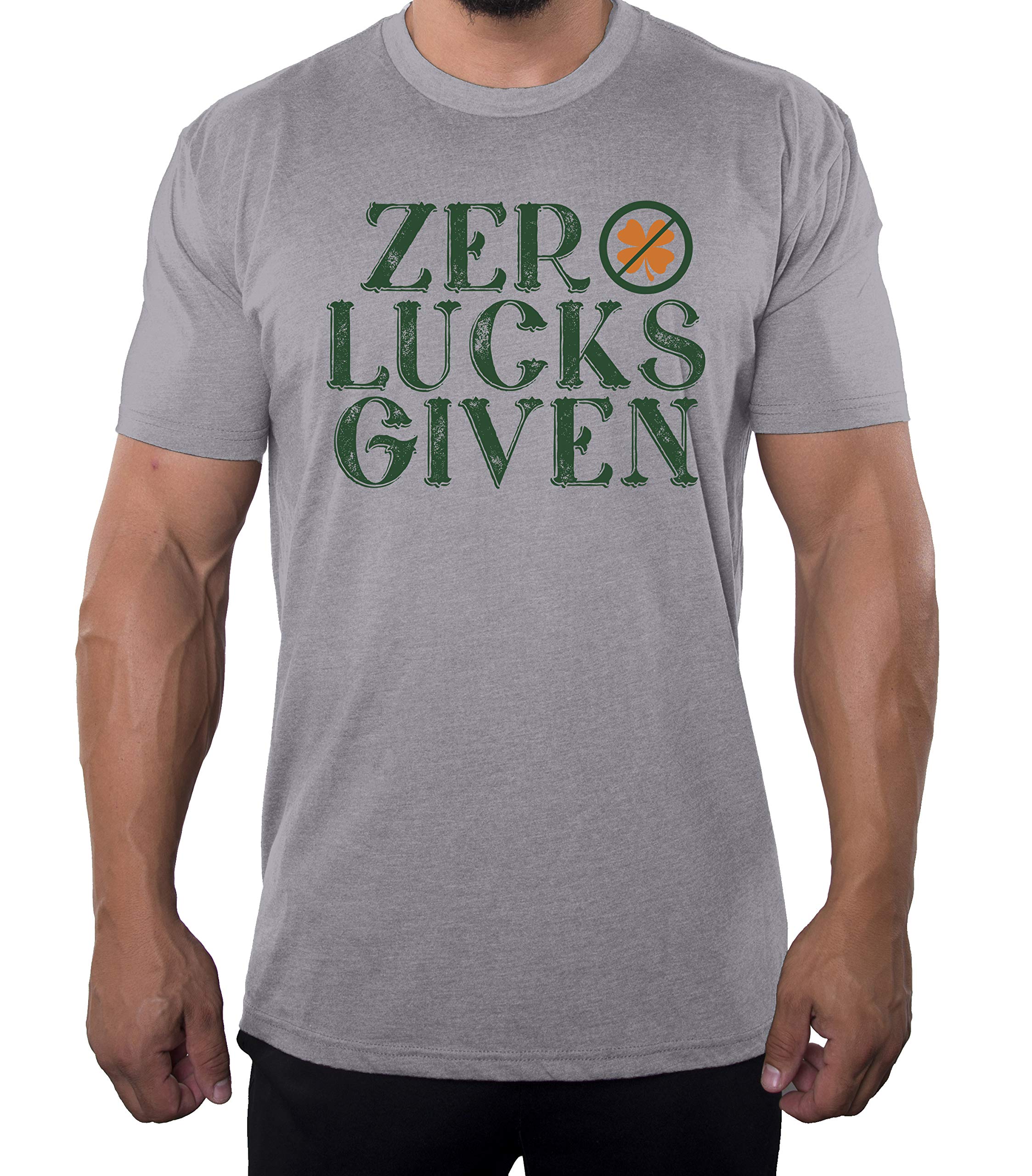 Zero Lucks Given Men's Graphic T-Shirts - Funny Slogan Tees for Casual Wear & Street Style | Perfect for Parties, Gifts, and Everyday Outfits