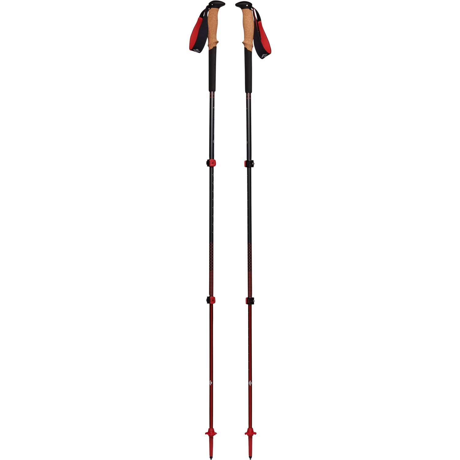 Black Diamond Pursuit Trekking Poles - Lightweight Adjustable Hiking Sticks for Men & Women - Perfect for Backpacking, Trail Running & Mountain Climbing