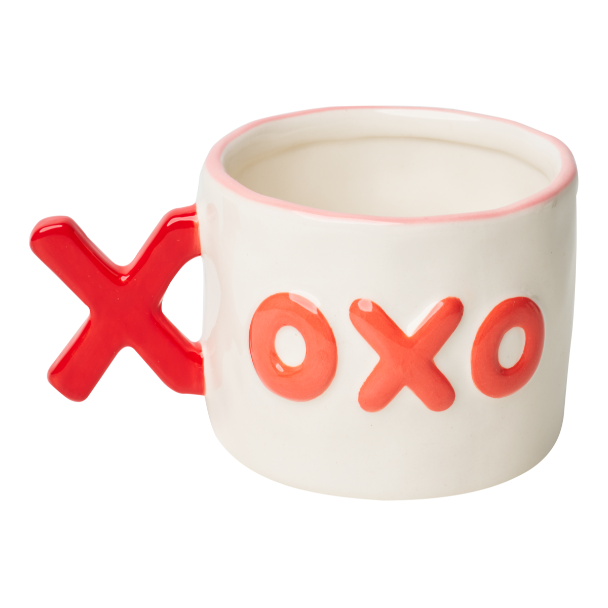 14oz Ceramic Message Mug Xoxo - Perfect for Coffee, Tea & Gifts for Friends, Valentine's Day & Special Occasions