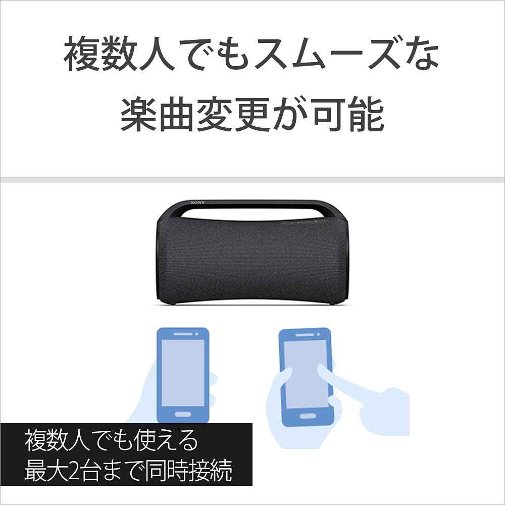 Sony SRS-XG500 Portable Bluetooth Speaker - Wireless, Waterproof, 30H Playtime - Perfect for Outdoor, Party, Travel & Home Use - Shipped from Japan