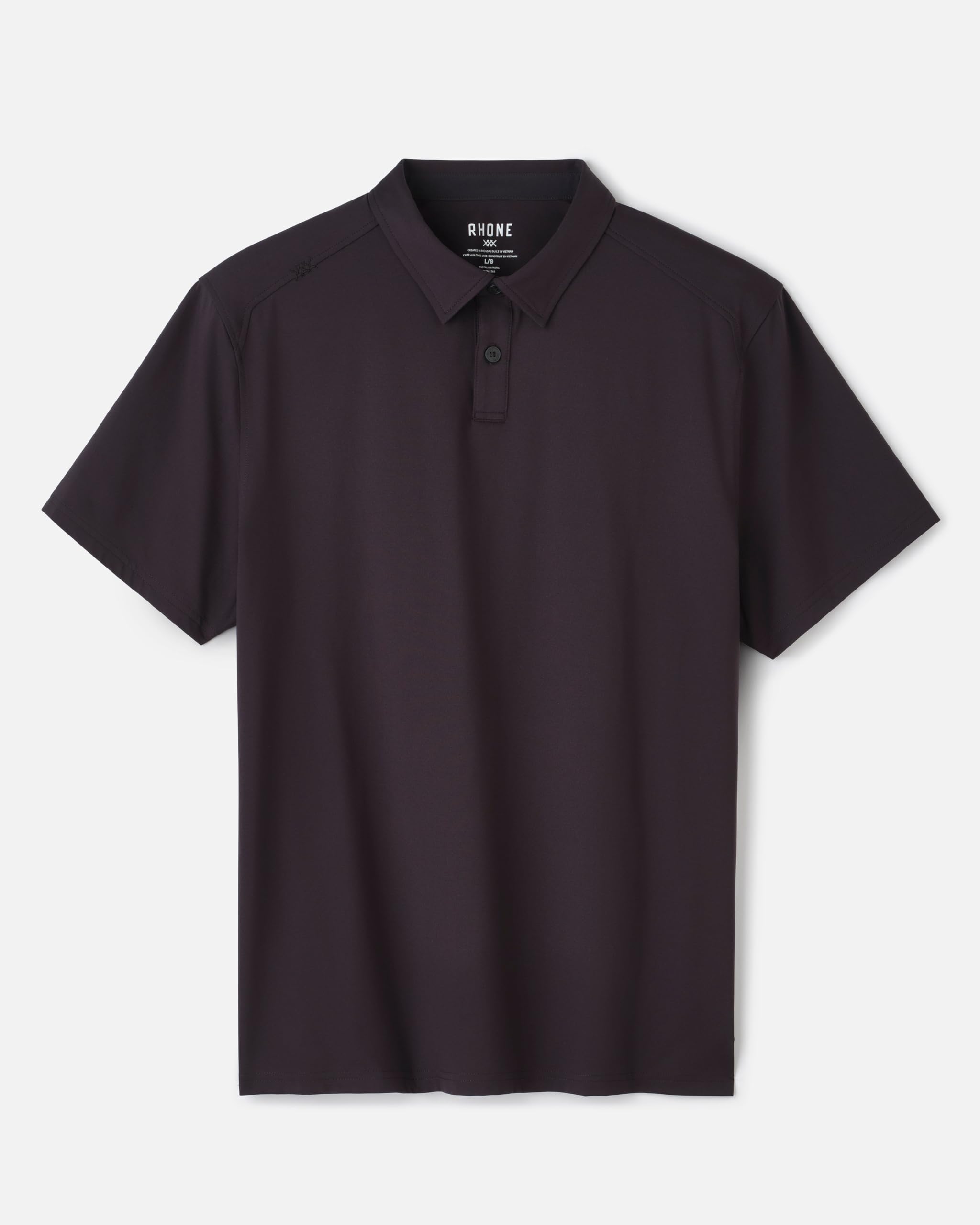Rhone Commuter Men's Polo Shirt - Wrinkle-Free, Moisture-Wicking, Stretch Golf Shirt for Men | Perfect for Work, Golf & Casual Wear