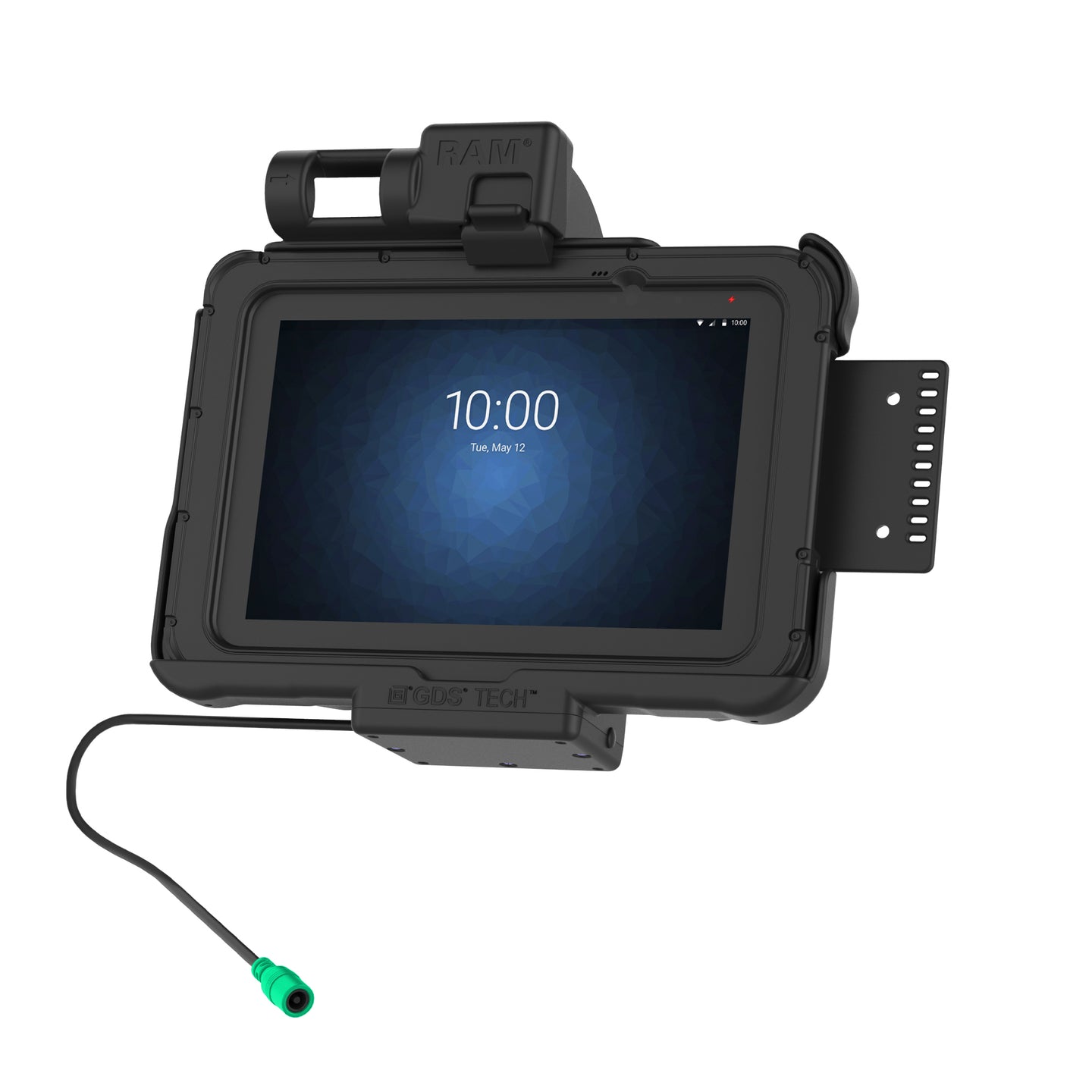 GDS® Powered Dock for Zebra ET5x 8.3 & 8.4 Series (RAM HOL ZE10PU) - Charging & Data Sync Station for Retail, Warehouse & Logistics Use