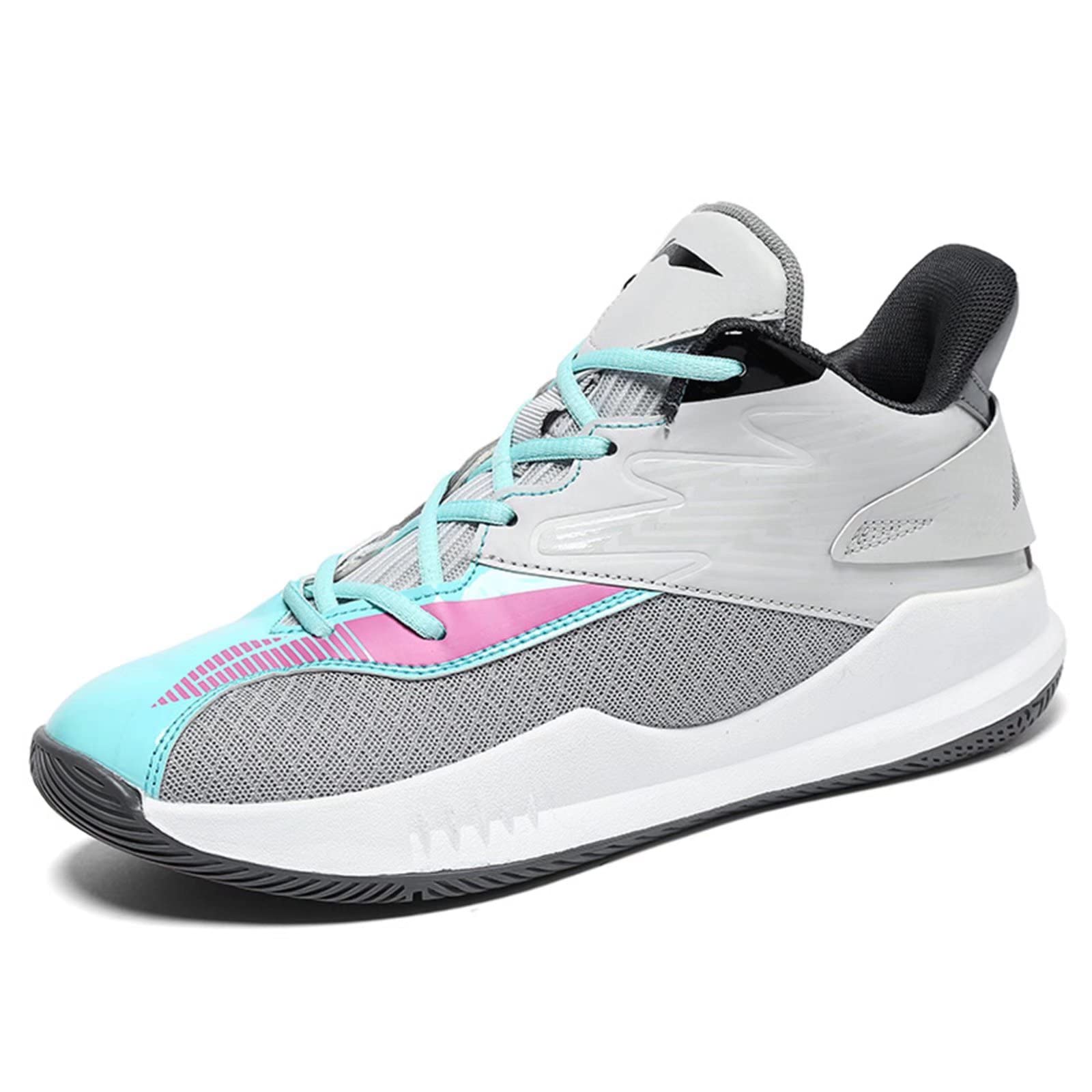 PTYIBO Basketball Shoes for Men & Women - Lightweight, Comfortable & Breathable for Indoor/Outdoor Court Play, Training & Fitness Workouts
