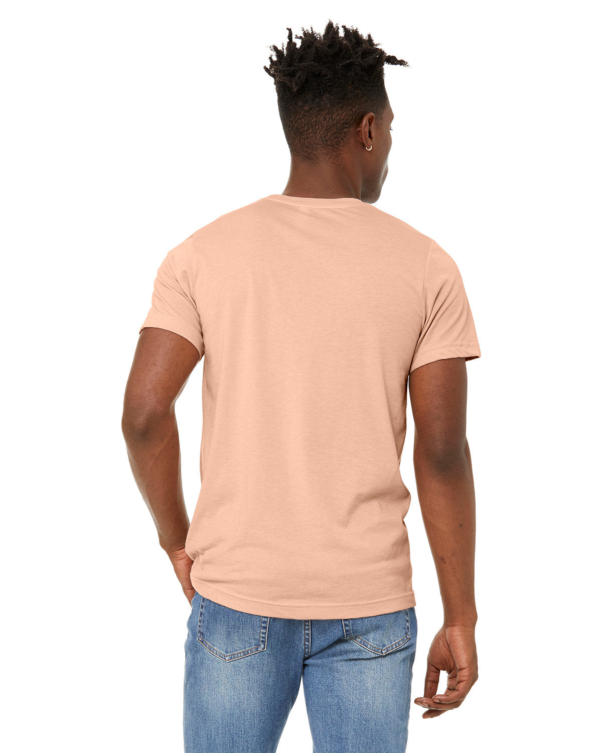 Bella + Canvas 3301C Unisex Sueded T-Shirt - Soft Comfortable Crew Neck Tee for Men & Women - Perfect for Casual Wear, Layering & Everyday Outfits