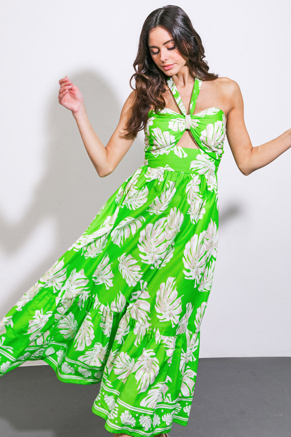 Stylish Woven Midi Dress for Women - Elegant Flowy Summer & Spring Outfit - Perfect for Parties, Weddings & Date Nights