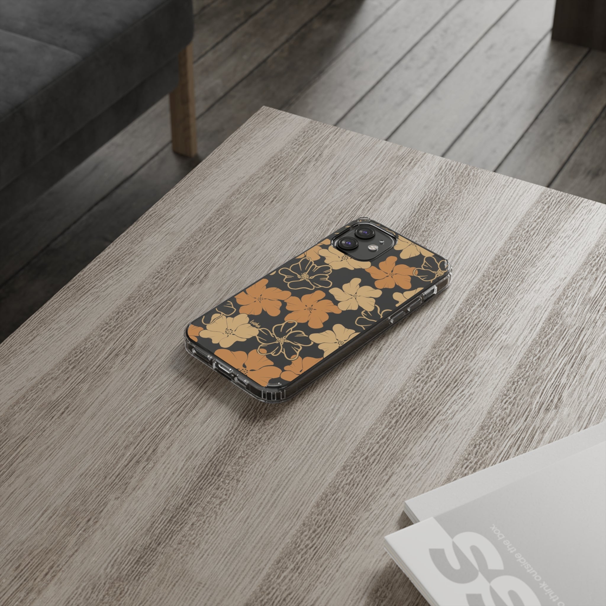 RETRO ILIMA Clear Phone Case - Slim Protective Cover for iPhone & Samsung - Perfect for Everyday Use & Travel