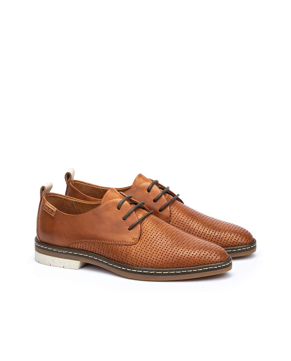 PIKOLINOS Women's Leather Santander Flats - Comfortable & Stylish Slip-On Shoes for Casual Wear, Office & Travel
