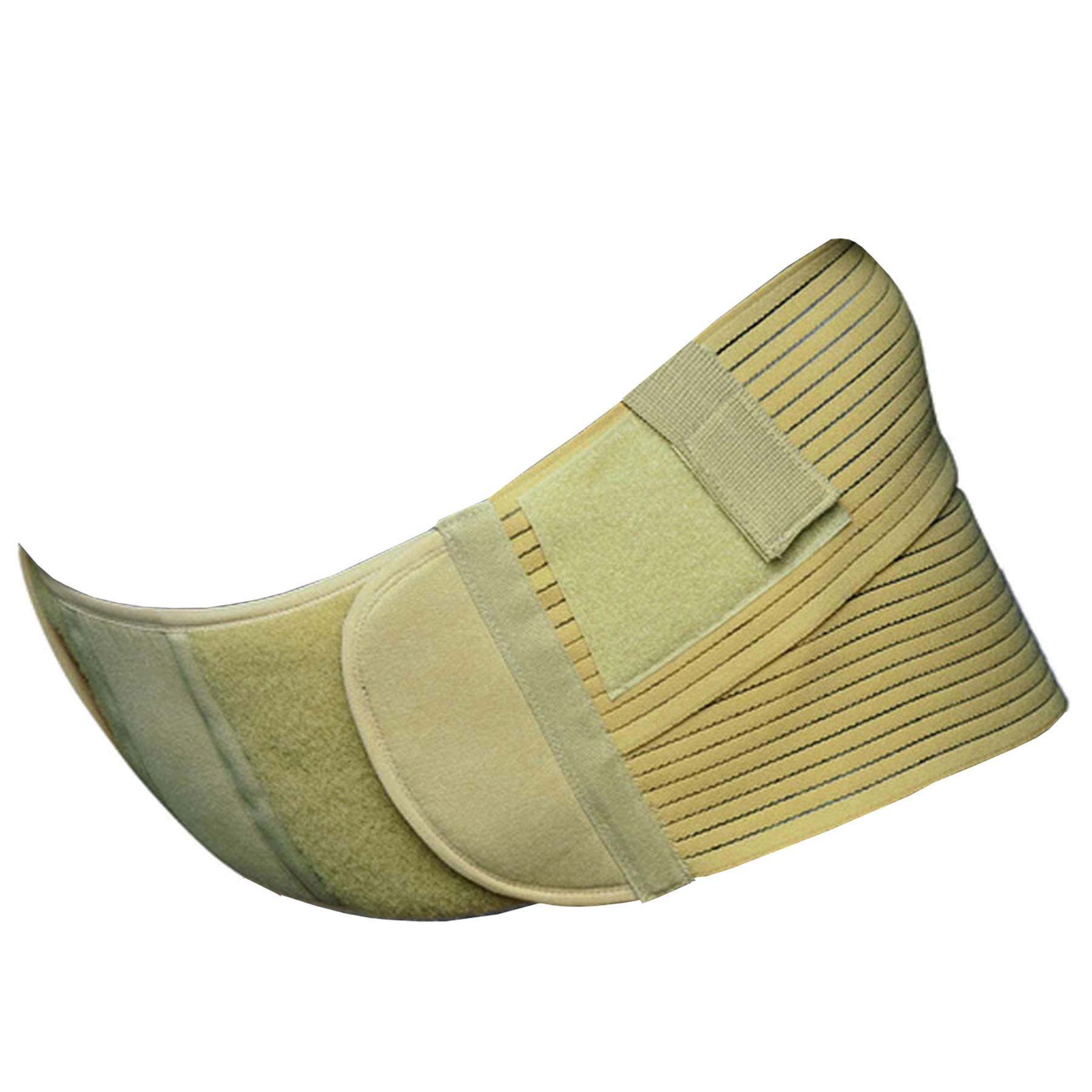 OTC Maternity Support Belt - Elastic Abdominal Uplift Panel & Lower Back Cradle - Beige Large Size - Perfect for Pregnancy Comfort & Postpartum Recovery