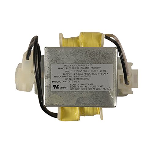 GE Refrigerator Transformer WR62X10070 Replacement Part - Compatible with GE Refrigerators - Durable & Reliable Power Supply for Smooth Cooling Performance - Perfect for Home Kitchen Appliances & Refrigerator Repairs