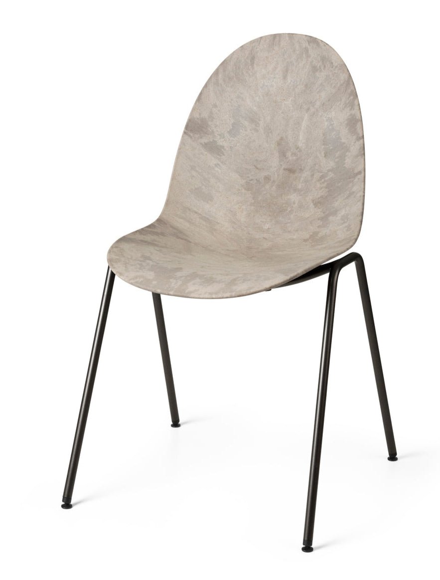 Eternity Side Chair by Mater - Modern Dining Chair for Kitchen, Living Room & Office - Sustainable Wooden Accent Chair with Ergonomic Design