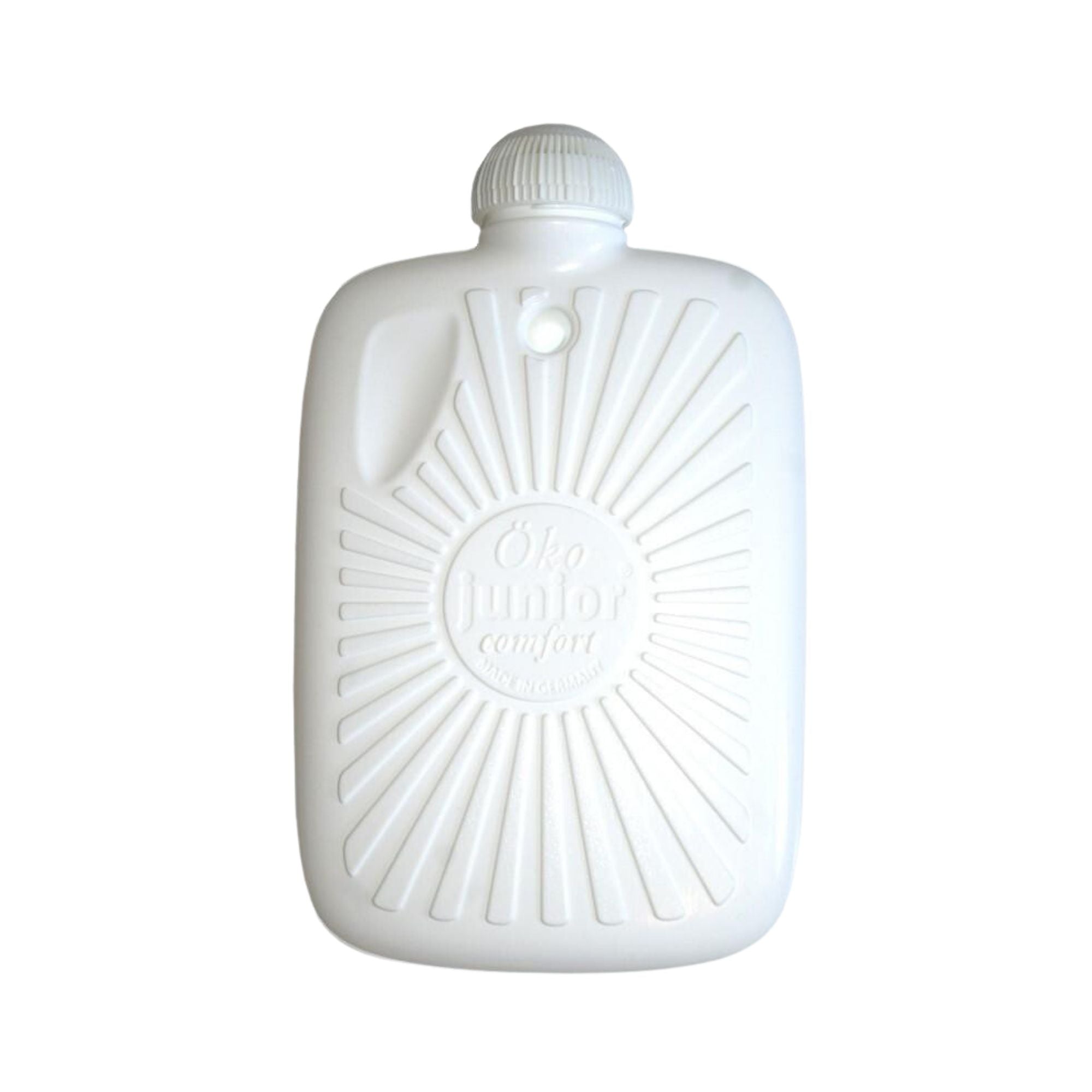 0.8L Eco-Friendly Hot Water Bottle with Soft Lamb Fluffy Cover - Natural Rubber Free, Microwave Safe for Pain Relief, Warmth & Comfort - Perfect for Cold Nights, Period Cramps & Winter Camping