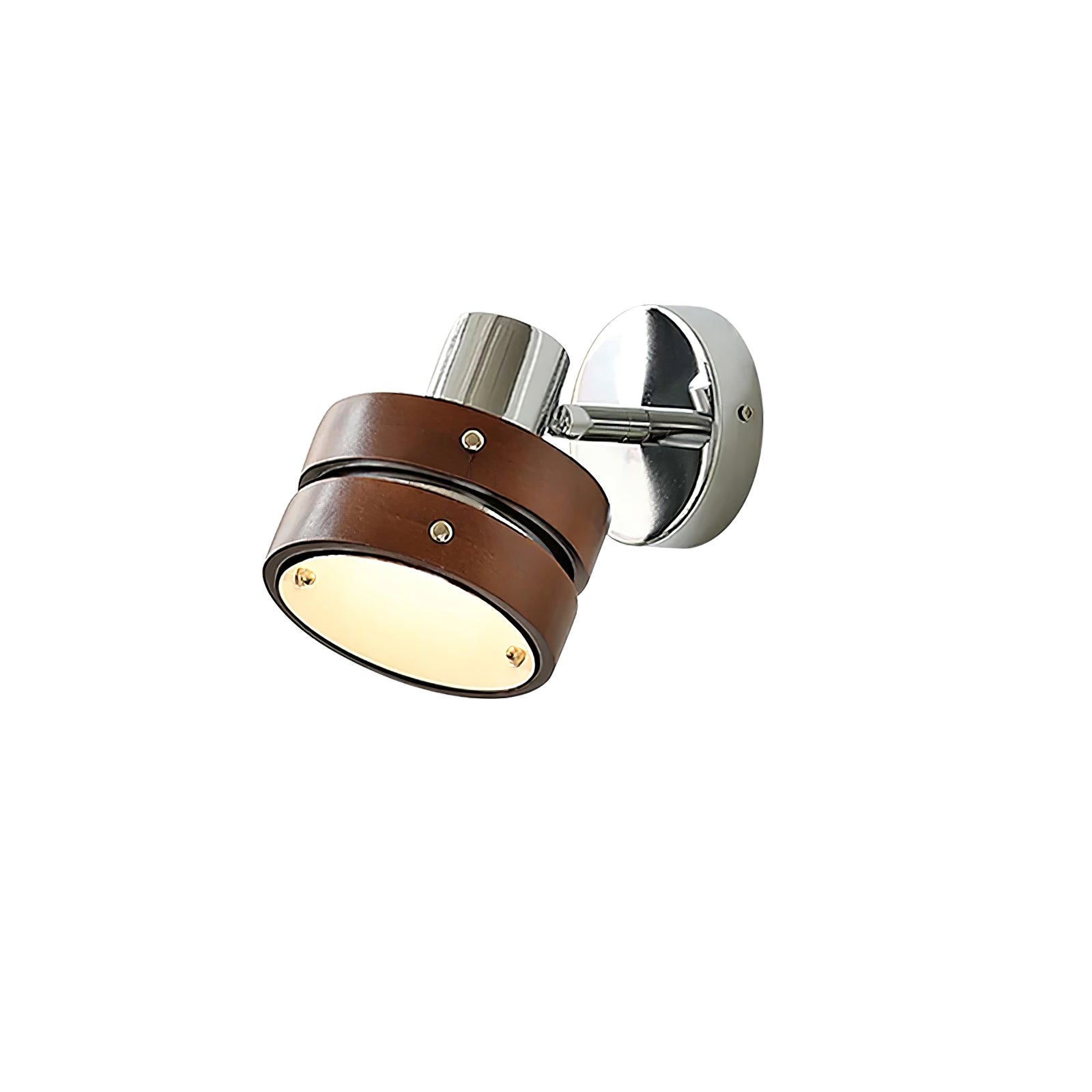 Walnut color & Chrome