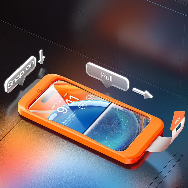 Tempered Glass Screen Protector for iPhone 14 Pro Max - 9H Hardness, HD Clear, Anti-Scratch & Bubble-Free - Perfect for Work, Travel & Everyday Protection