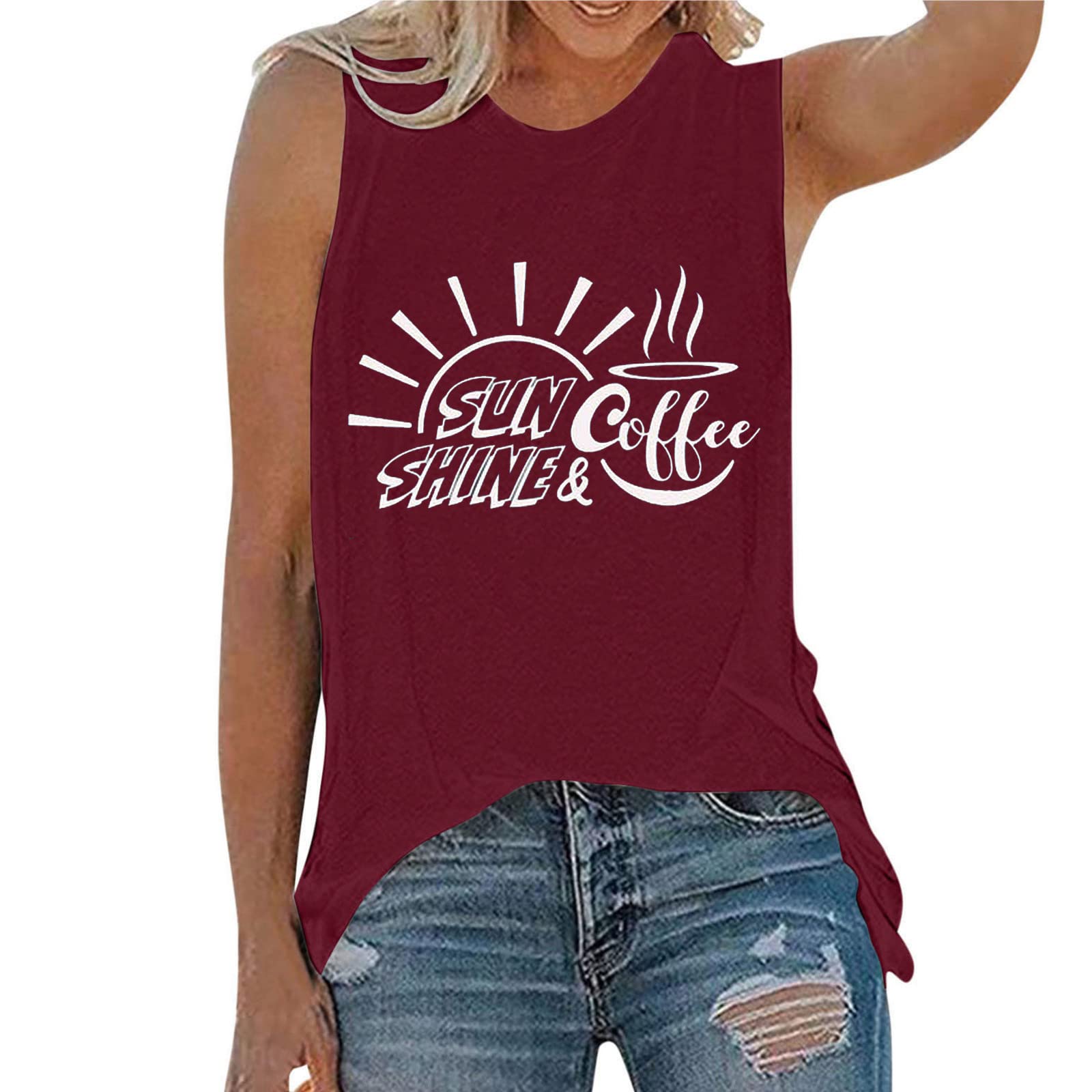 Women's Ribbed Tank Top - Sexy Seamless Cropped Cotton Spandex Shirt | Perfect for Summer, Gym, Yoga & Casual Outfits
