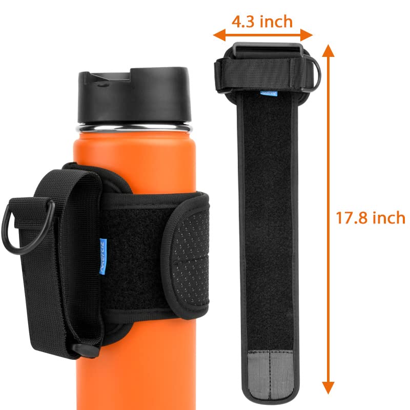 Xxerciz Adjustable Water Bottle Holder with Shoulder Strap - Universal Bottle Sling for Walking, Hiking & Camping - Perfect for Outdoor Activities, Gym & Travel