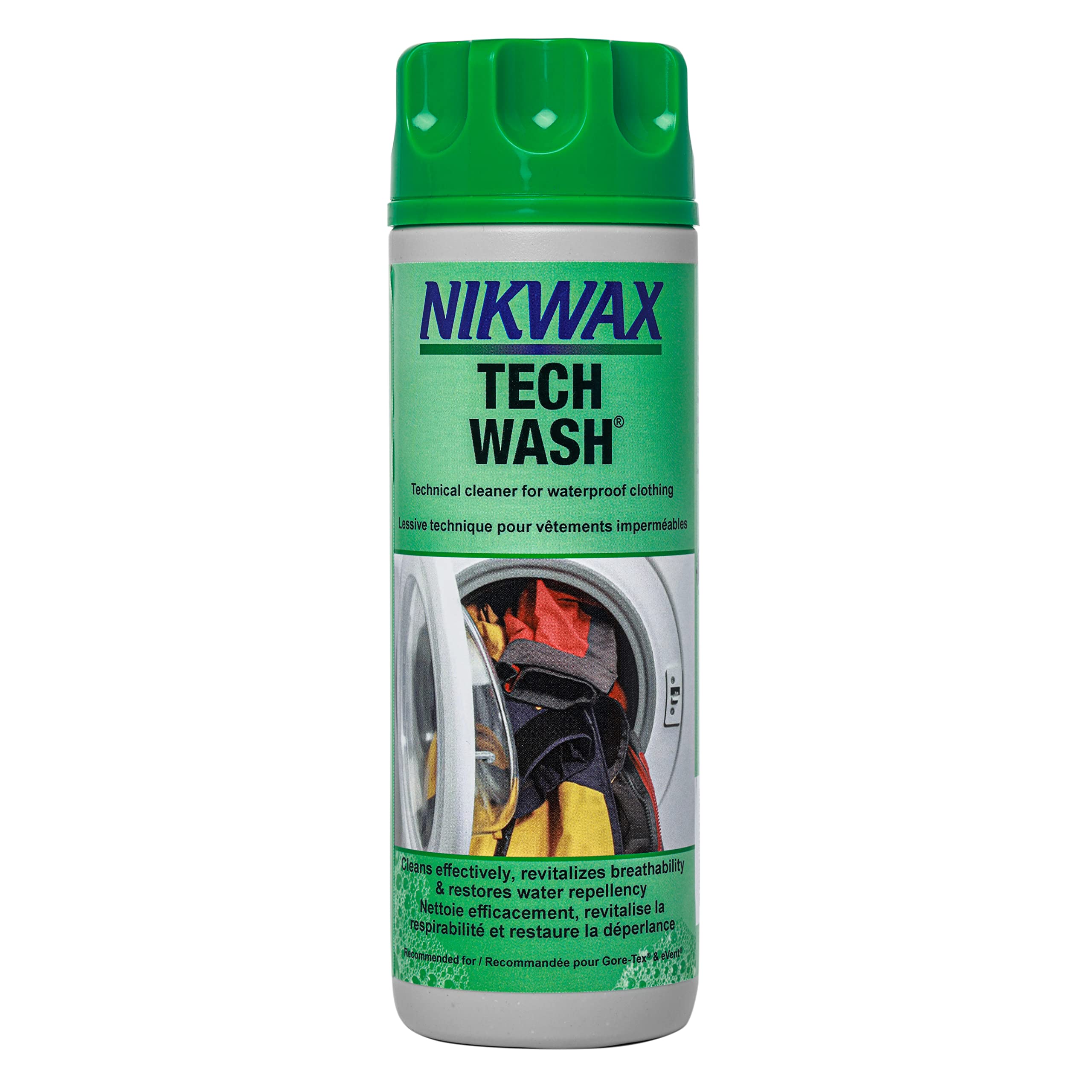 Nikwax Tech Wash - Waterproofing Detergent for Outdoor Gear & Performance Apparel | Perfect for Hiking, Camping & Rainwear Care