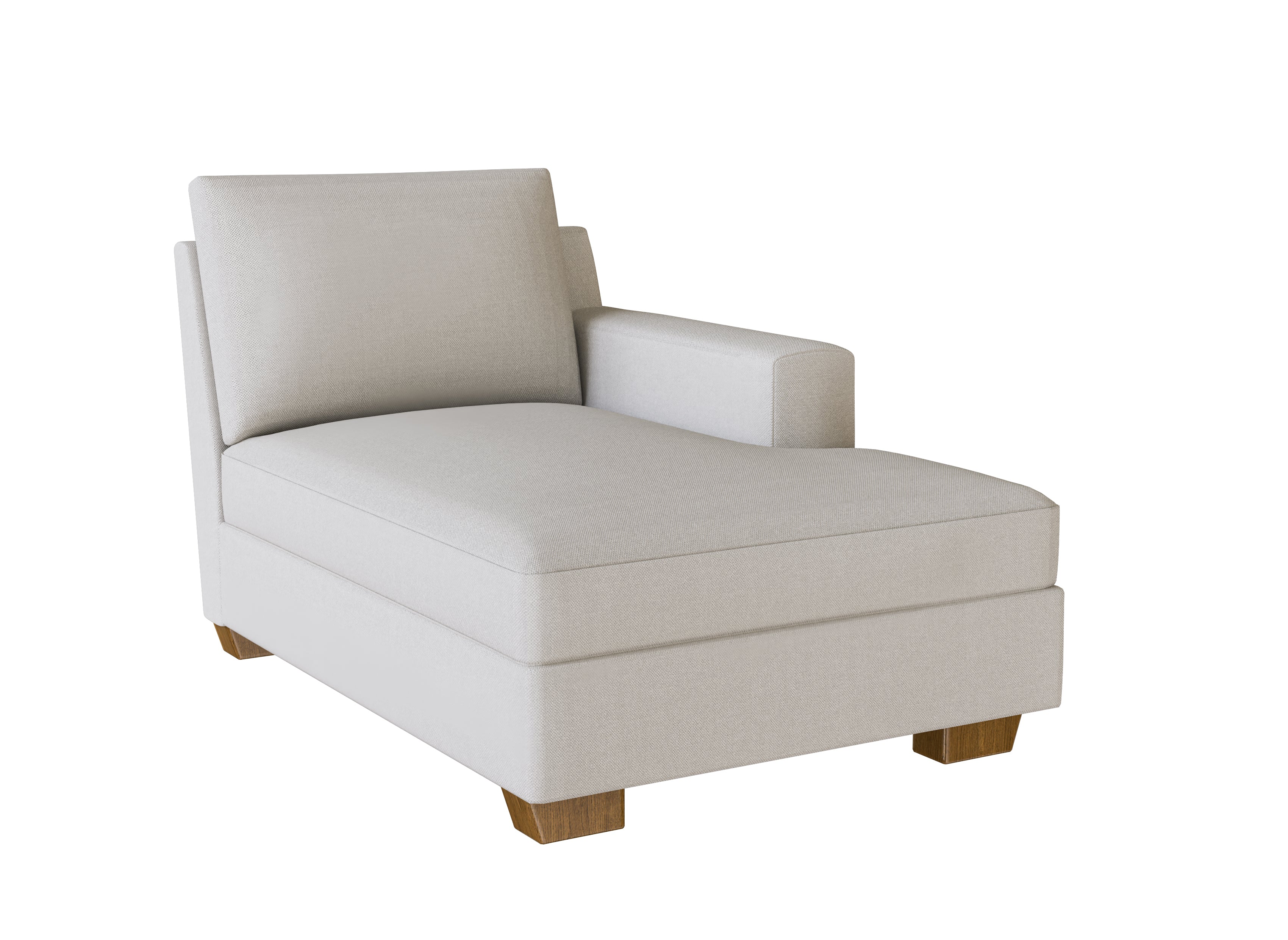 PB Big Sur Square Arm Right Arm Chaise Cover - Premium Slipcover for Sectional Sofa Components | Perfect for Living Room, Family Room & Home Theater Seating