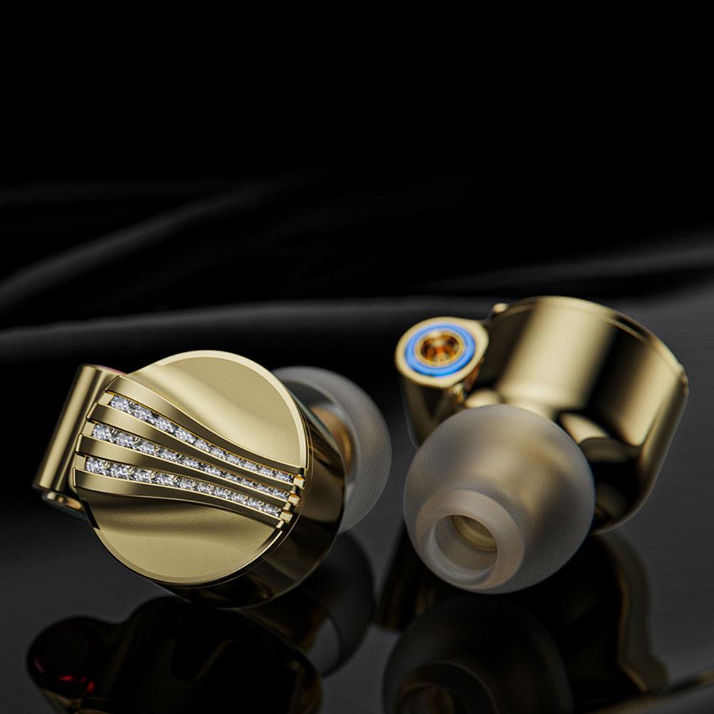 FiiO FDX 14th Anniversary Limited Edition Pure Beryllium Diaphragm 1DD In-Ear Headphones - Premium Audiophile Earbuds for Music Lovers & Studio Monitoring