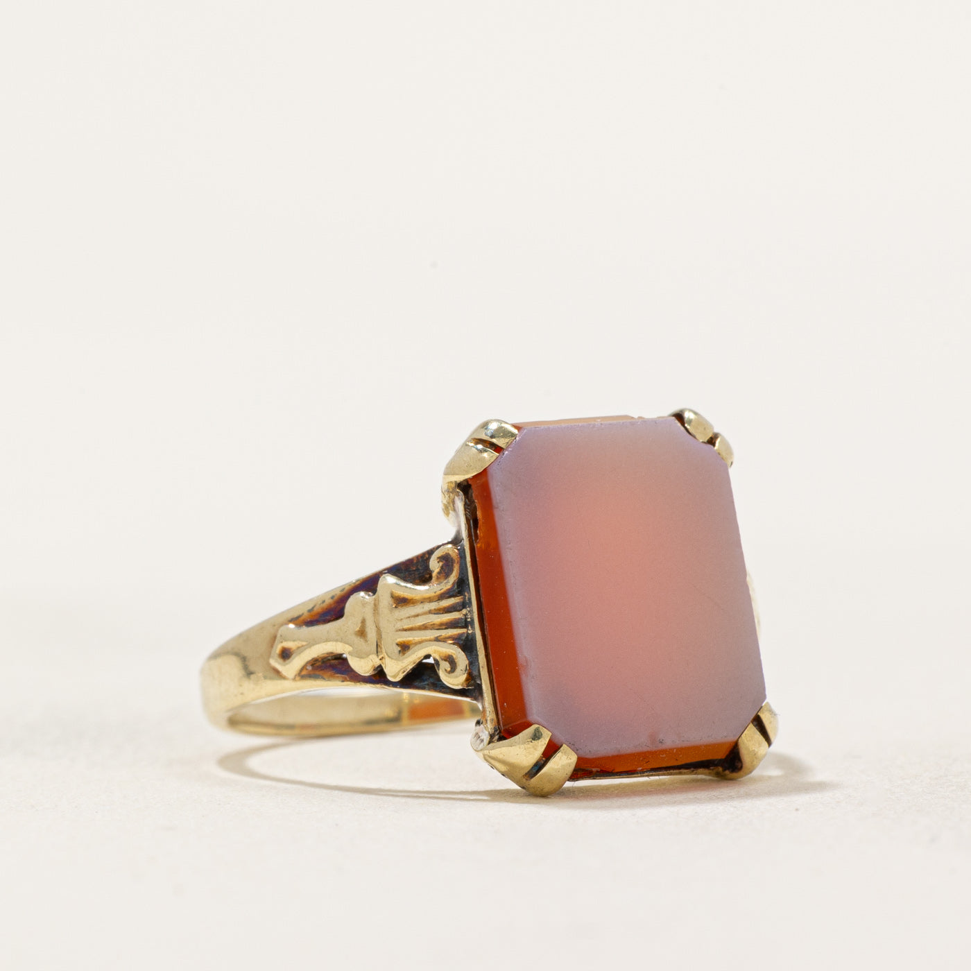 14K Yellow Gold Onyx Ring for Women - 3.00ct Oval Cut Black Onyx Gemstone, Size 6, Dainty & Elegant Jewelry Gift for Birthday, Anniversary, Valentine's Day | Perfect for Evening Parties, Weddings & Special Occasions