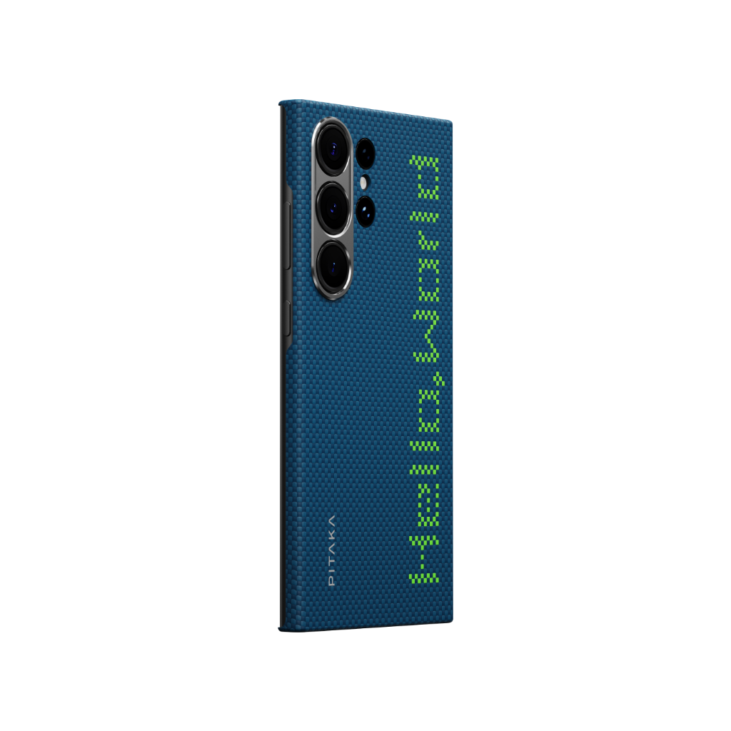 Hello World Luminous Phone Case - Glow in The Dark Protective Cover for iPhone & Android - Perfect for Nighttime Use, Concerts, and Outdoor Adventures