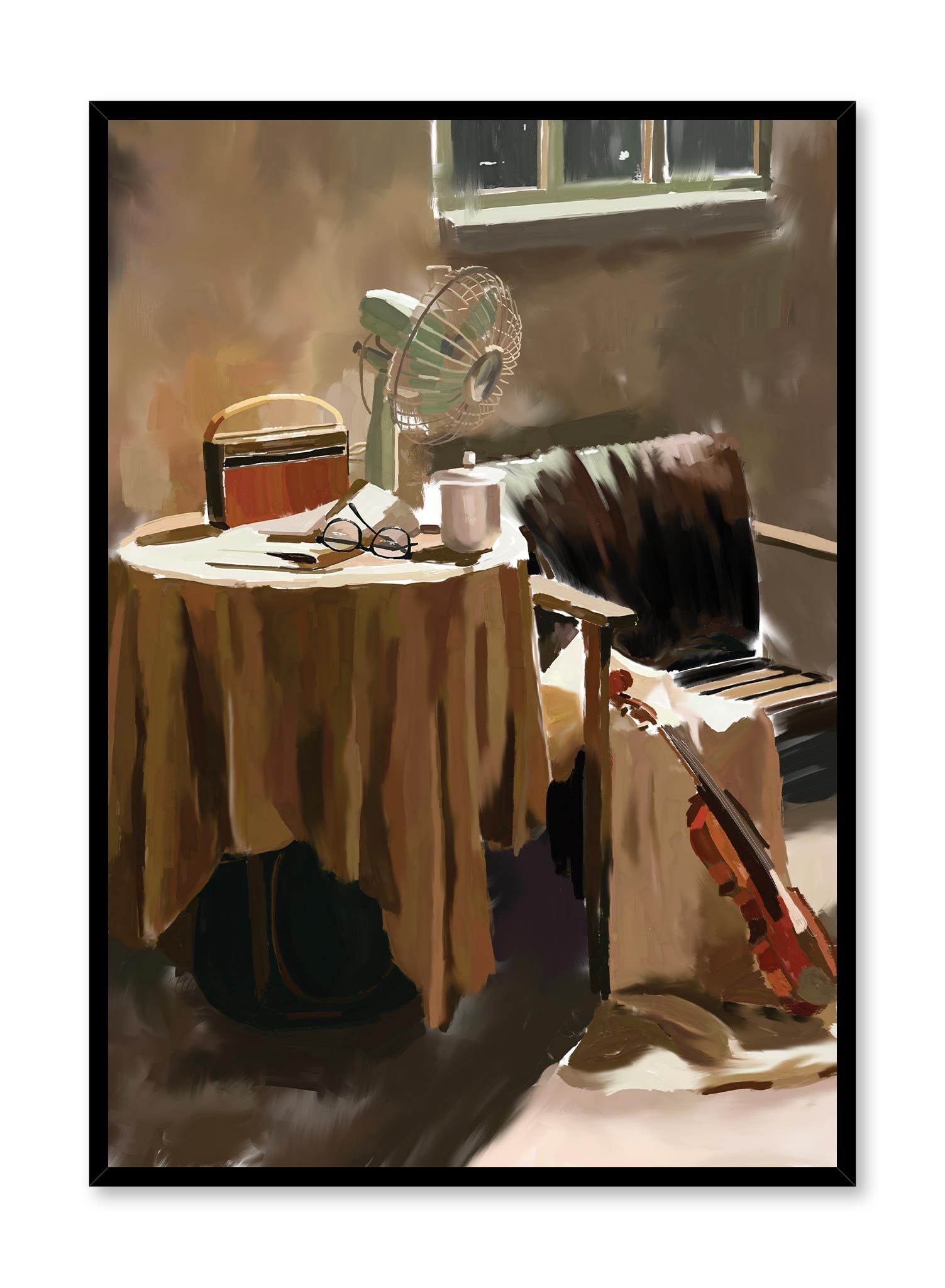 La Bohème Vintage Art Poster - Classic French Opera Wall Decor for Living Room, Bedroom & Office