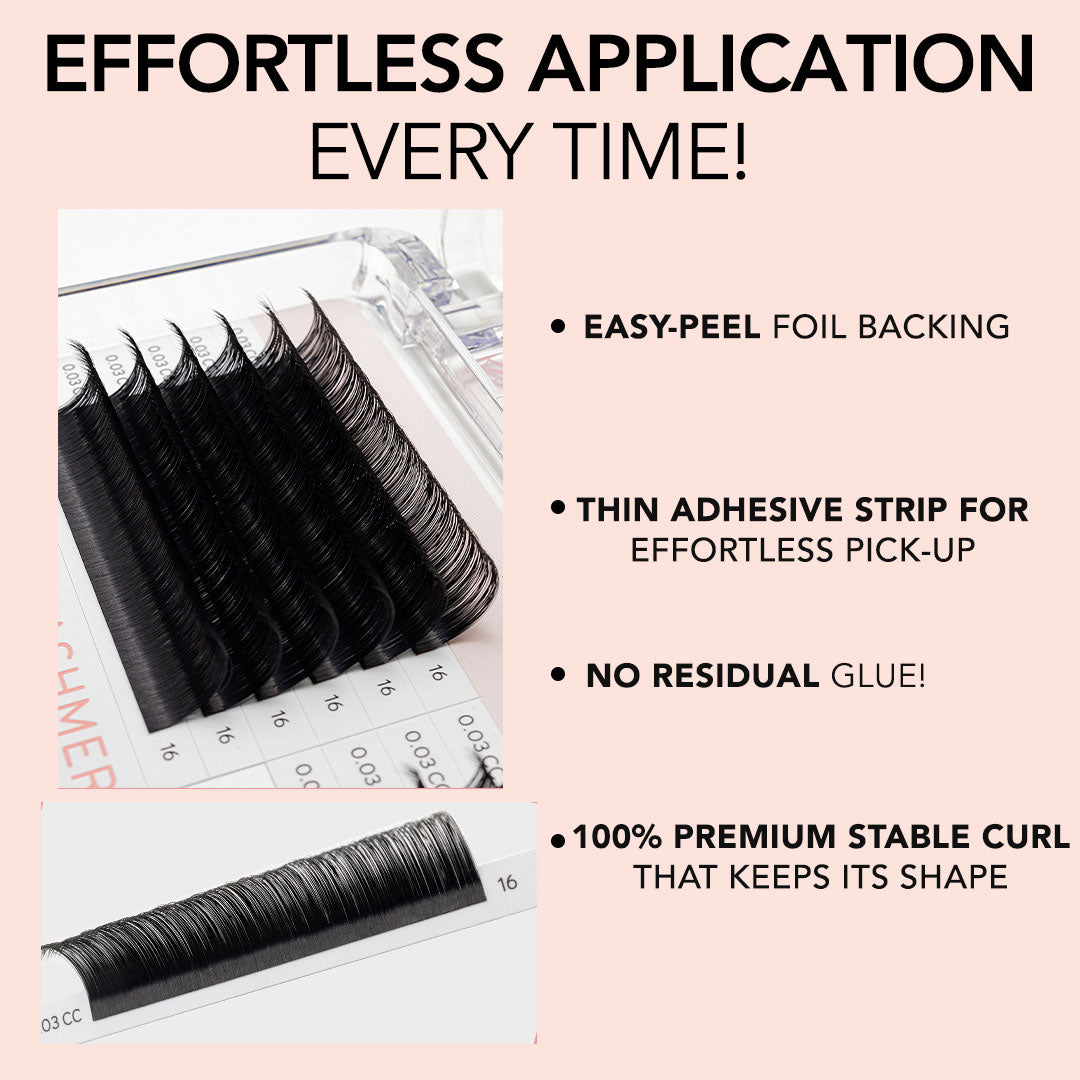Premium 100% Cashmere False Eyelashes - Natural & Fluffy for Everyday Glamour | Perfect for Weddings, Parties, and Special Occasions