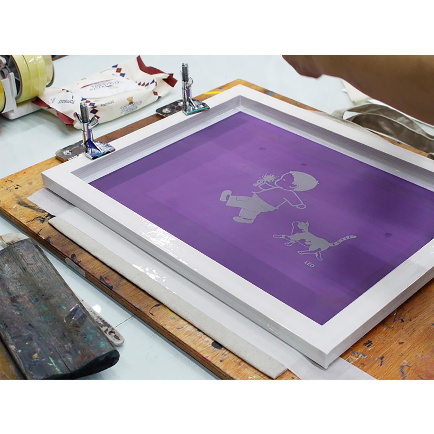 Custom Preburned Silk Screen Printing Frames 20