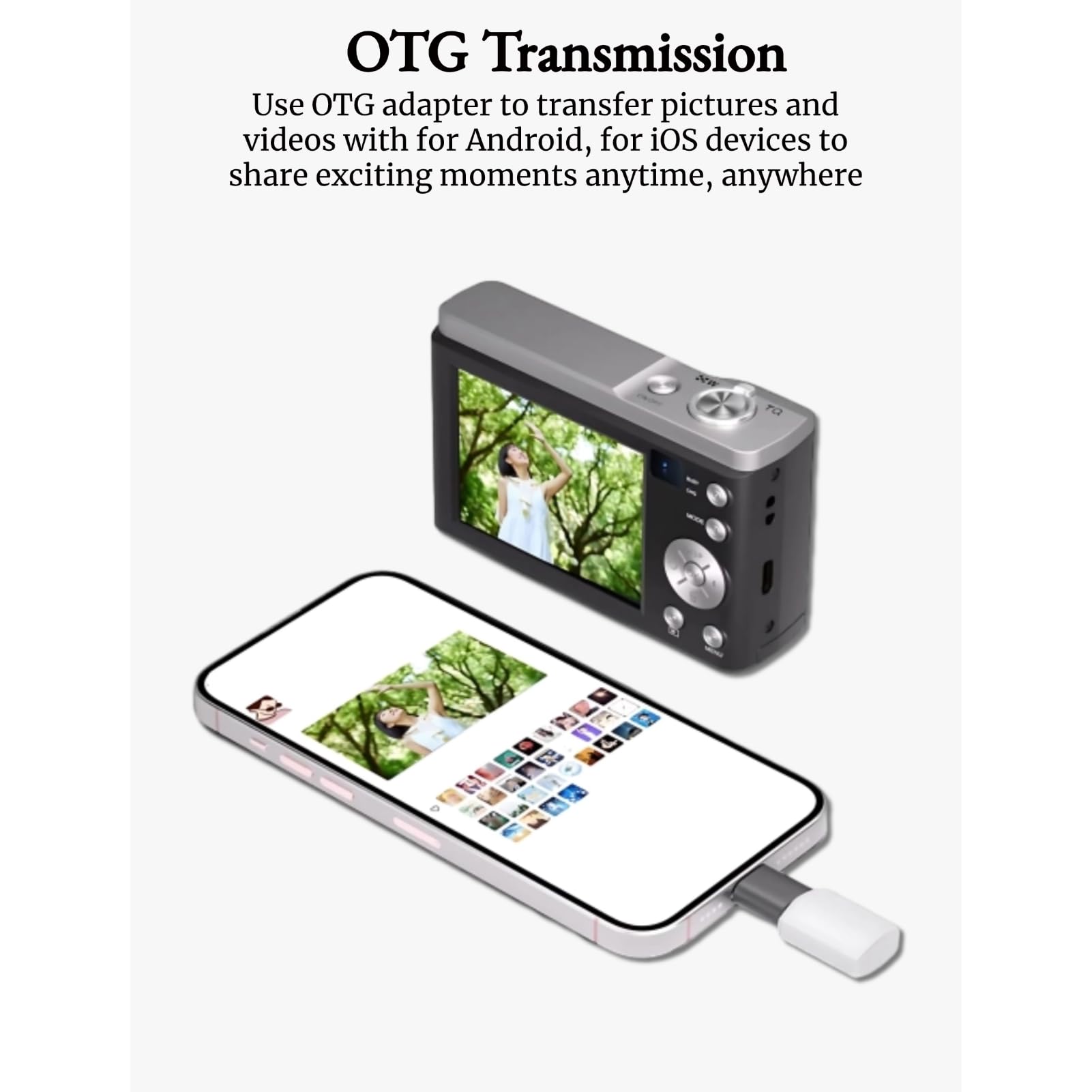 5K Digital Camera with 10x Optical Zoom & Anti-Shake | Touch Screen Autofocus Compact Camera | Portable Selfie Camera for Beginners | Perfect for Travel, Vlogging & Everyday Photography