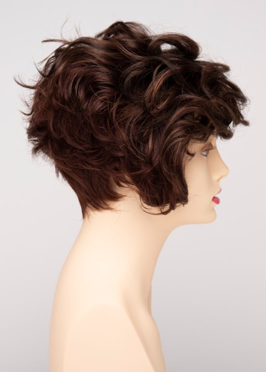 Carrisa Synthetic Lace Front Wig with Mono Part - Natural Looking Human Hair Replacement for Women - Perfect for Daily Wear, Cosplay & Special Occasions