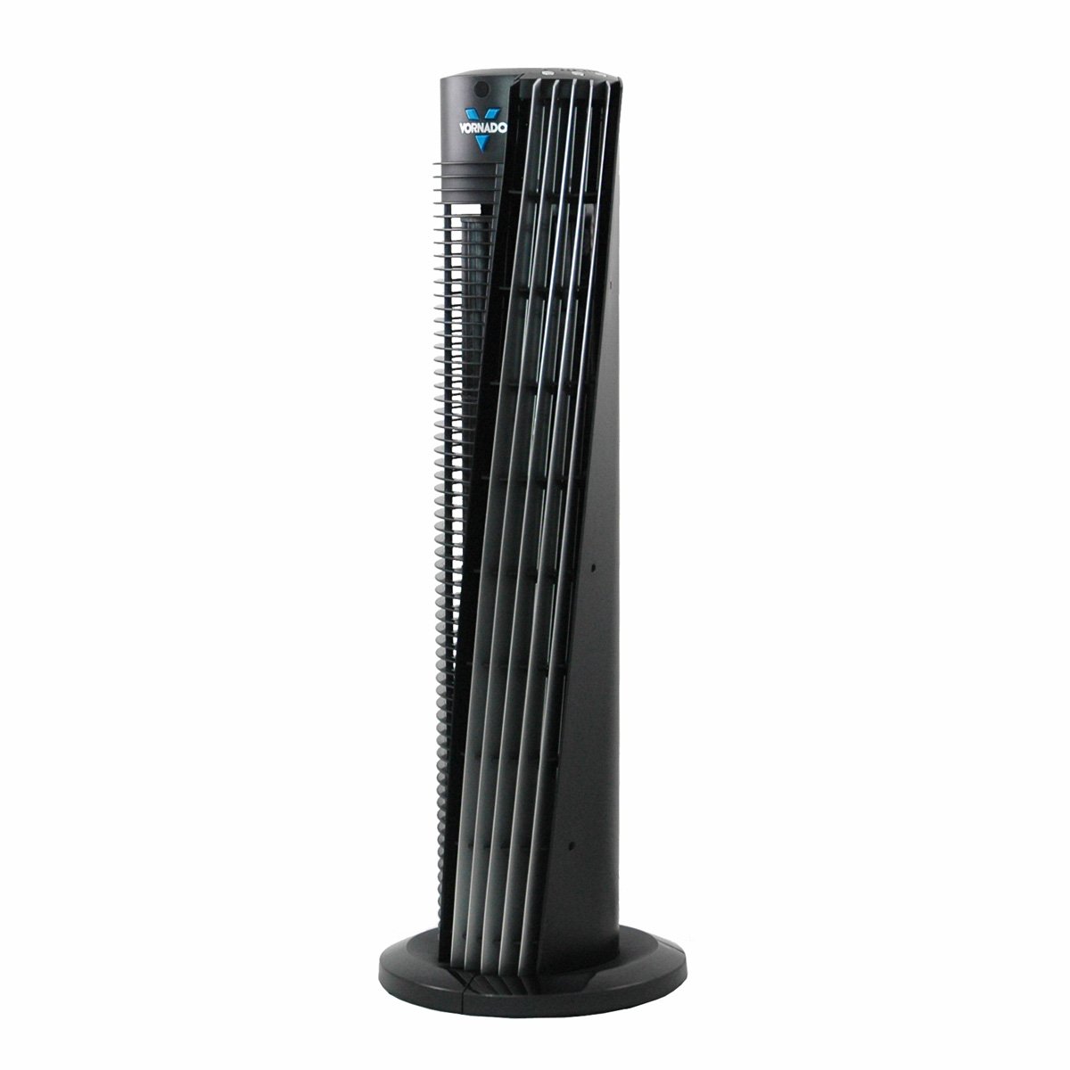 Vornado 153 32-Inch Tower Circulator Fan - Powerful Airflow, Quiet Operation, Energy Efficient, Black - Perfect for Bedroom, Living Room & Office Cooling