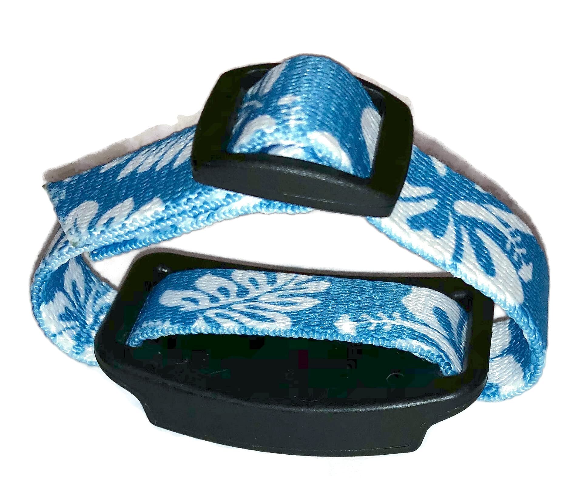 Vagus Nerve Stimulator (VNS) Wristband Watch - Hawaiian Luau Print Design for Stress Relief & Anxiety Management - Perfect for Yoga, Meditation, and Relaxation Therapy