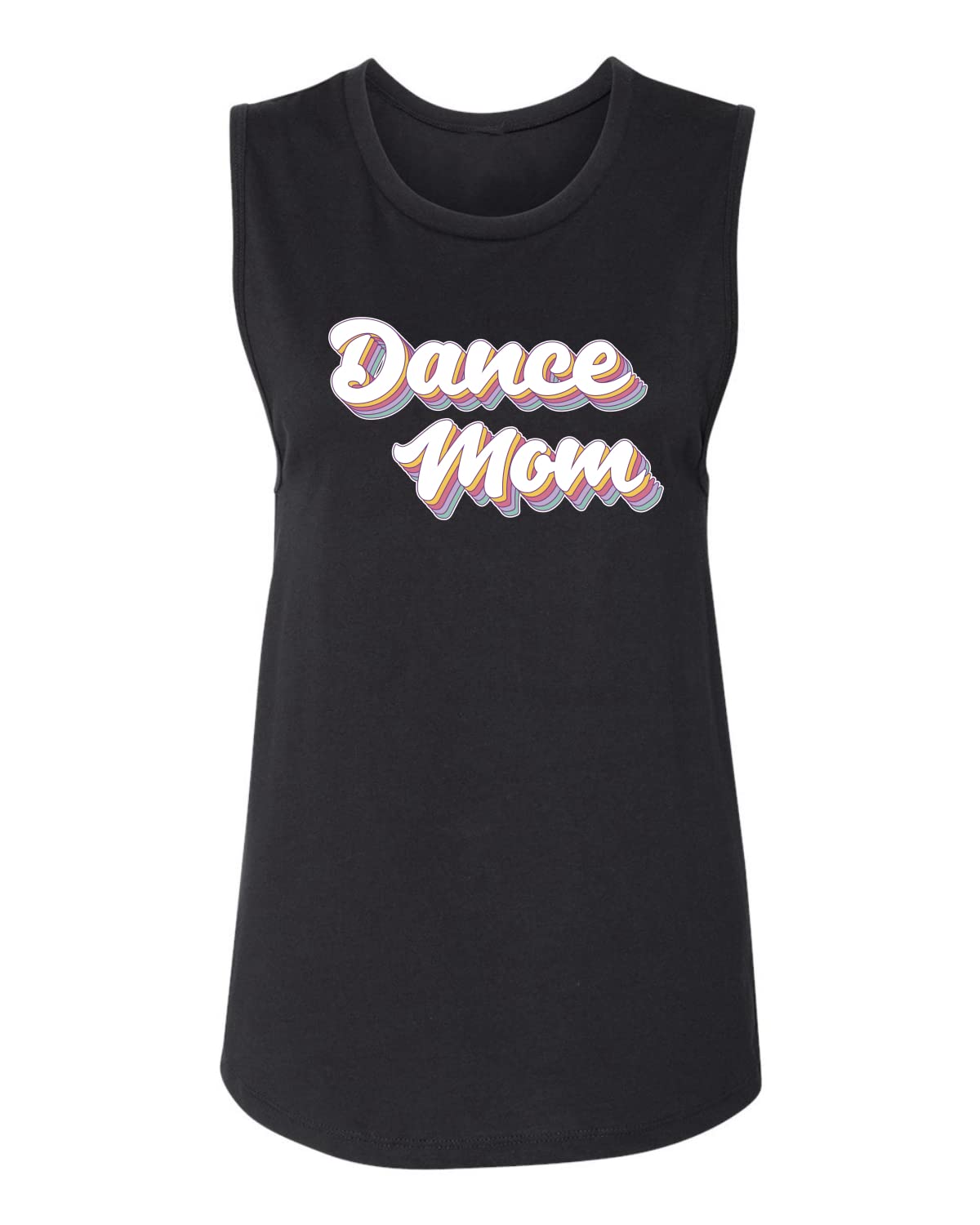 Wild Bobby Dance Mom Girl Sports Women's Jersey Muscle Tank Top - Athletic Performance & Casual Wear for Dance, Gym & Everyday Outfits