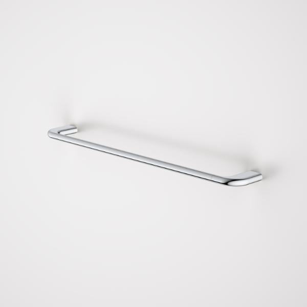 Caroma Contura II 620mm Single Towel Rail Chrome - Premium Bathroom Towel Holder for Modern Homes, Perfect for Bathrooms, Spas, and Luxury Vanities