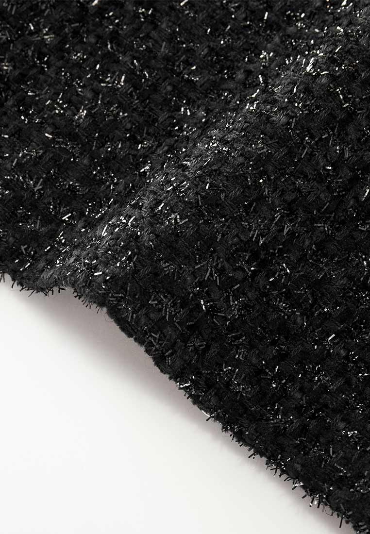 Stylish Black Tweed Lapel Coat for Men - Classic Wool Blazer Jacket for Business, Office & Formal Events
