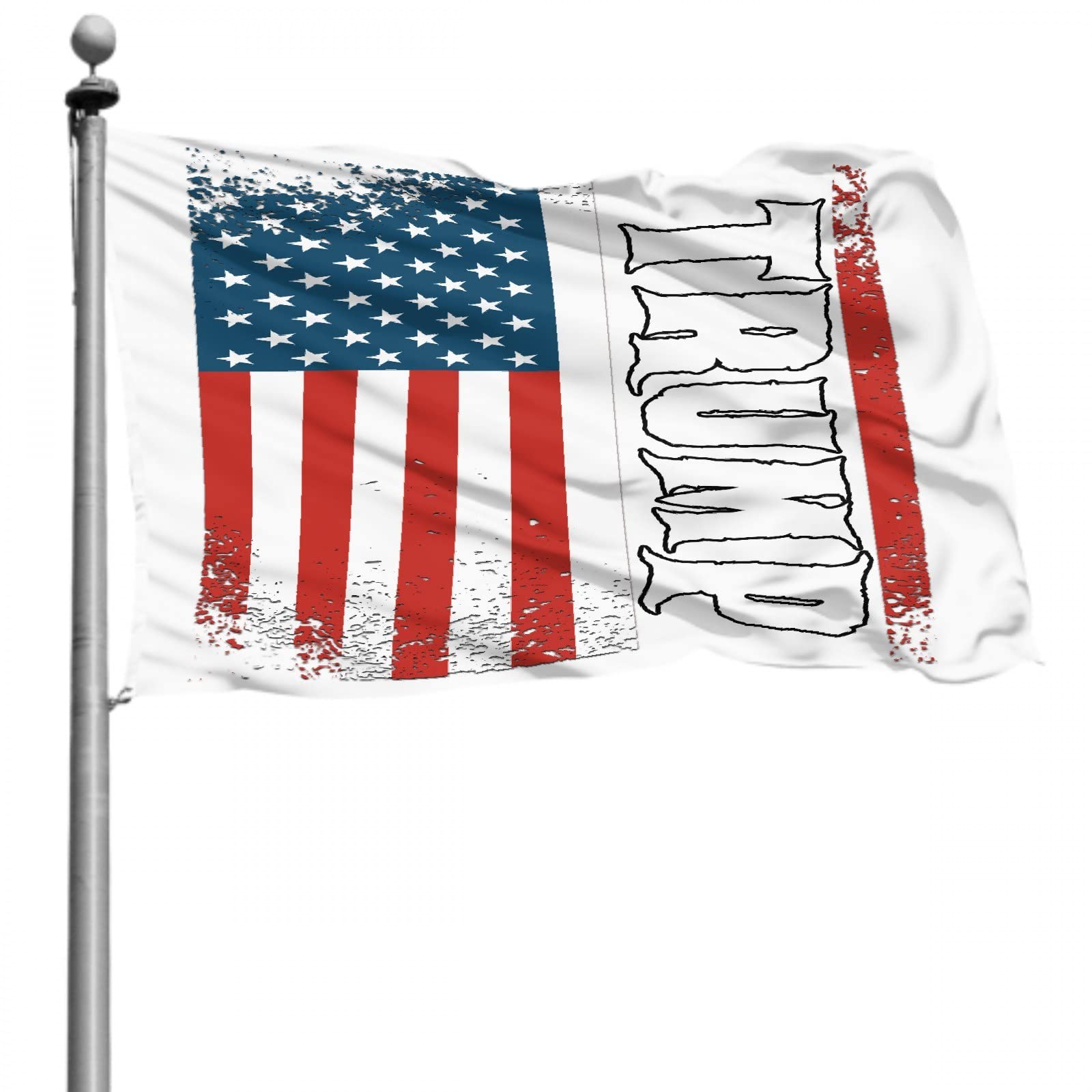 Donald Trump 2020 Vintage American Flag - 3x5 FT Patriotic Decor for Yard, Garden & Home | Indoor/Outdoor Use with Brass Grommets | Perfect for Political Support, Tailgating & Patriotic Displays