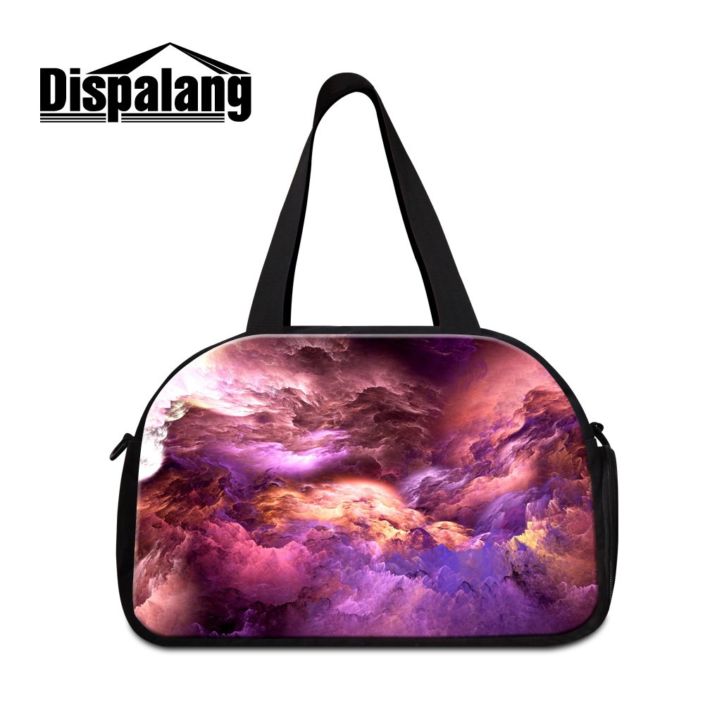 Galaxy Print Gym Bag for Women & Men - Durable Sports Duffle Shoulder Bag for Workout, Travel & Fitness - Personalized Training Gear for Gym, Yoga & Outdoor Activities