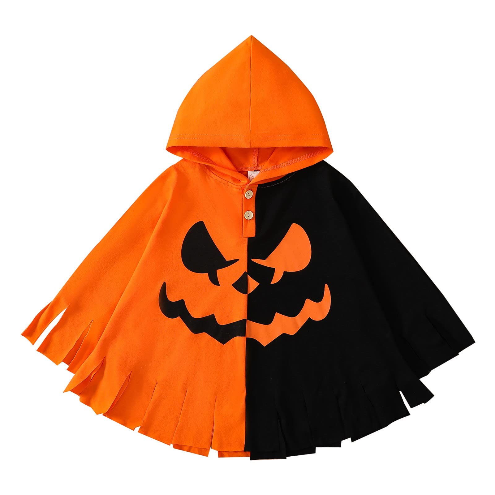 **Toddler Halloween Costume for Boys & Girls - Cartoon Hooded Cloak with Tassels, Fancy Party Outfit for Holiday & Dress-Up Play**    *(Perfect for Halloween, costume parties, school plays, dress-up fun, and holiday celebrations!)*