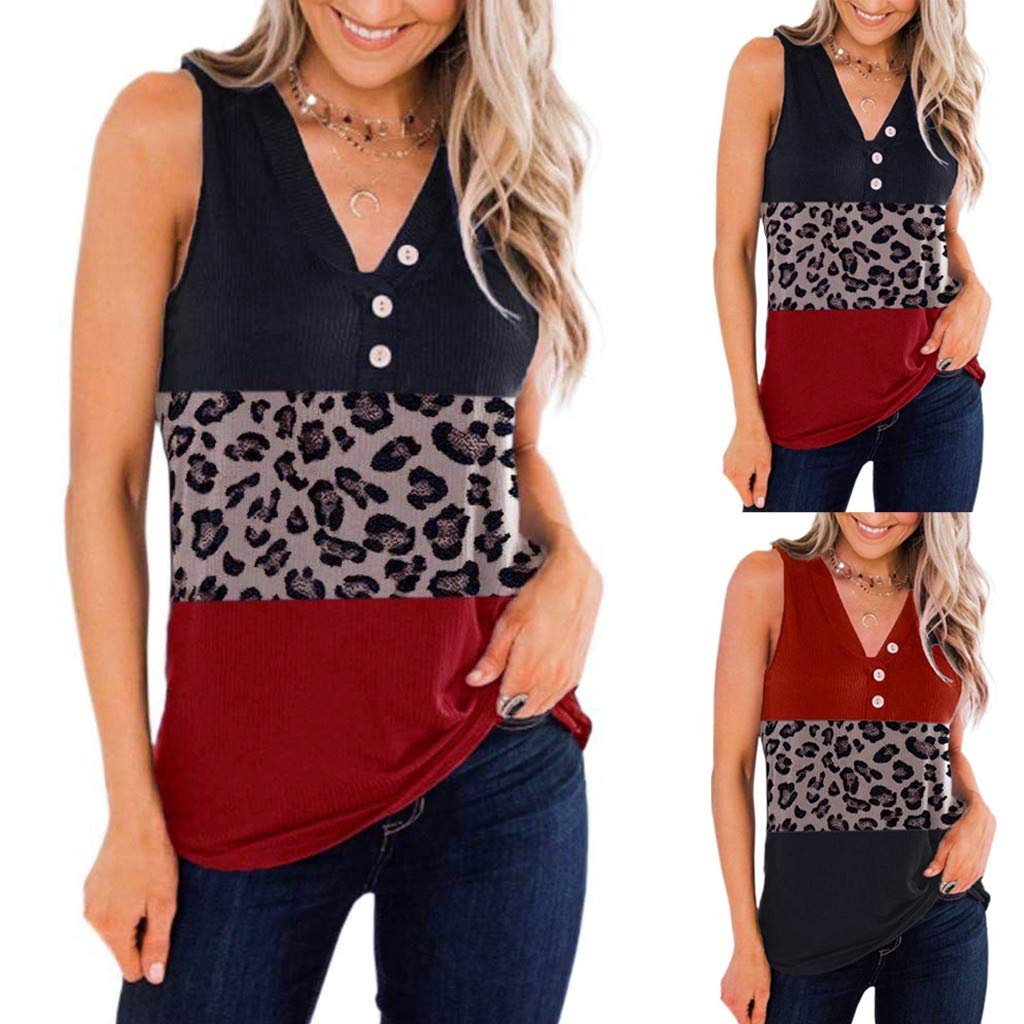 Women's Casual Summer Tank Tops - Fashion Basic V Neck Sleeveless T-Shirts | Perfect for Beach, Gym, Yoga & Everyday Wear