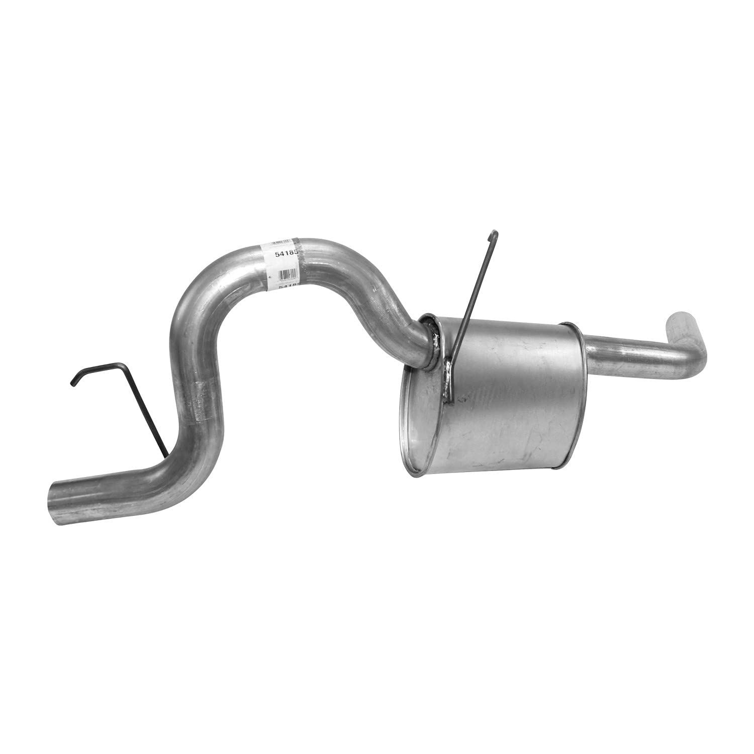AP Exhaust Products 54185 Exhaust Tail Pipe - High Performance Stainless Steel Muffler Tip for Trucks & SUVs - Perfect for Off-Roading & Custom Car Upgrades
