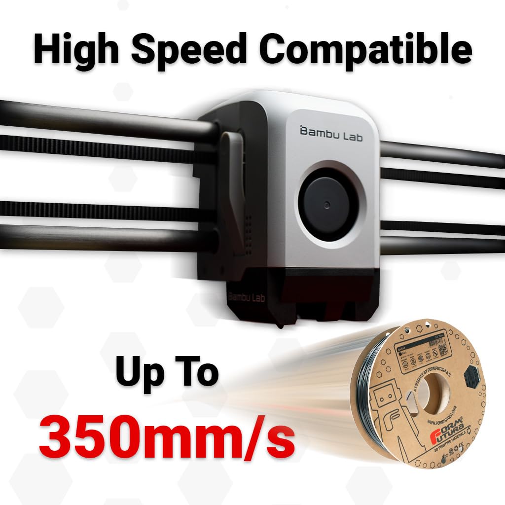ASA Filament ApolloX 2.85mm Light Grey 4500g - High Strength Weather Resistant 3D Printing Material for Outdoor Use, Functional Prototypes & Automotive Parts