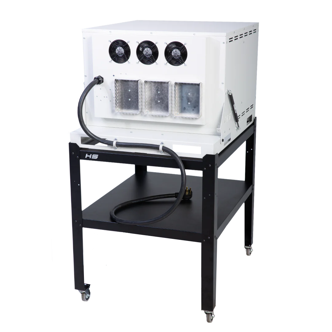 Hot Shot Clam Shell Glass Kiln HS 24G - Professional Glass Fusing Kiln for Jewelry, Art & DIY Projects - Perfect for Home Studios & Small Workshops
