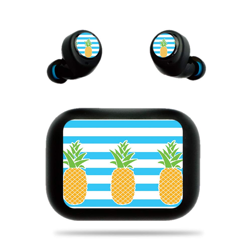 MightySkins Protective Vinyl Skin Cover for Amazon Echo Buds - Beach Towel Design | Durable Decal Wrap | Easy to Apply & Remove | Made in USA | Perfect for Travel, Workouts & Daily Use