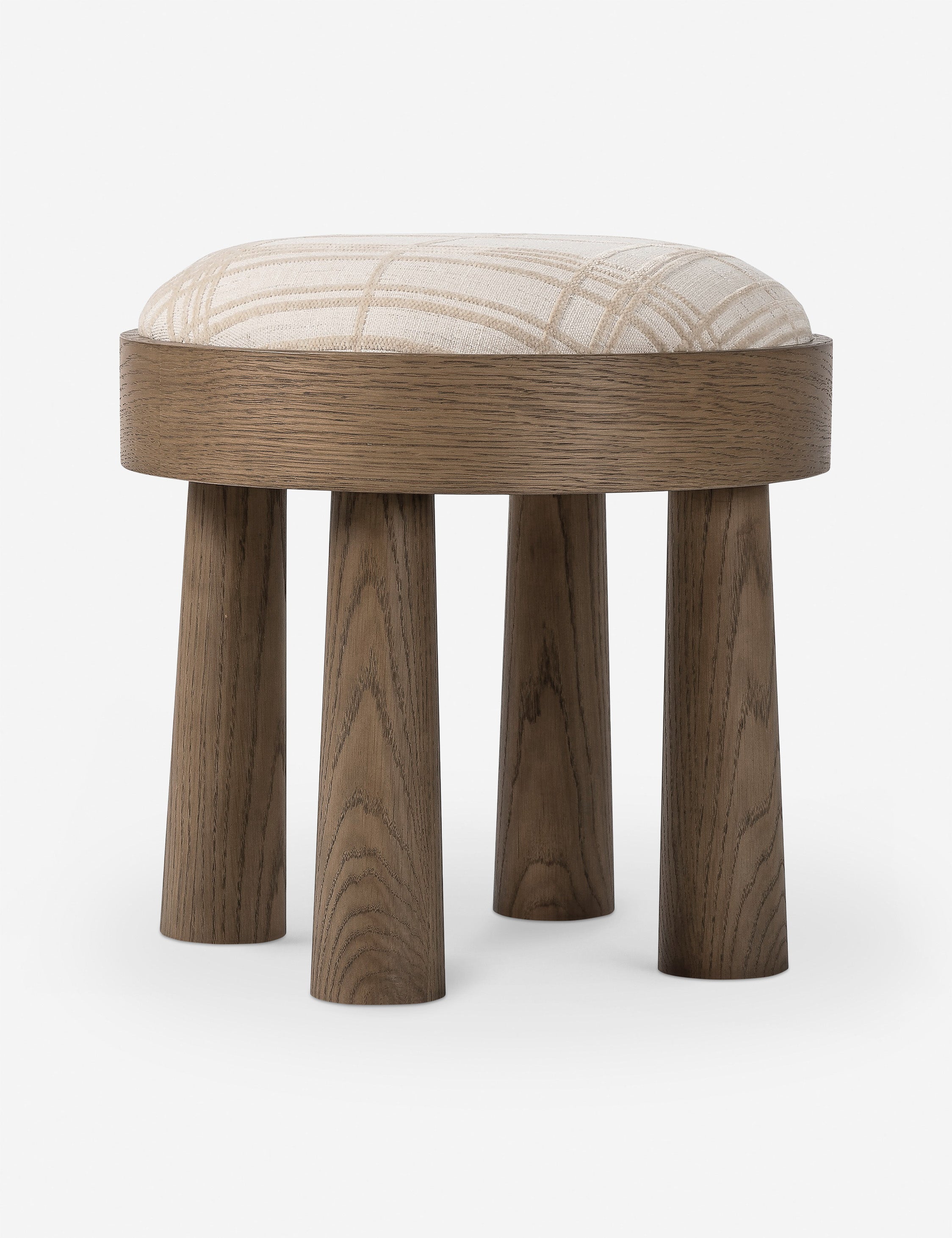 Armel Stool - Modern Wooden Bar Stool with Backrest for Kitchen Island, Breakfast Nook & Home Decor - Comfortable & Stylish Seating Solution